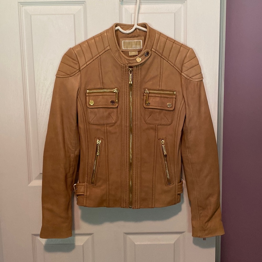Michael Kors leather jacket
